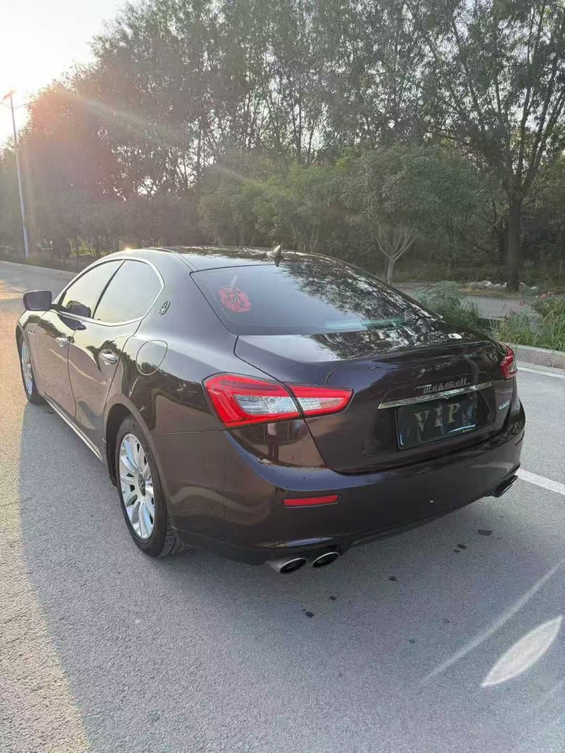 东营16年玛莎拉蒂Ghibli8