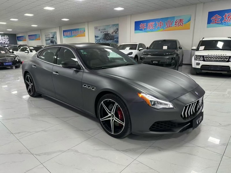 廊坊18年玛莎拉蒂总裁3