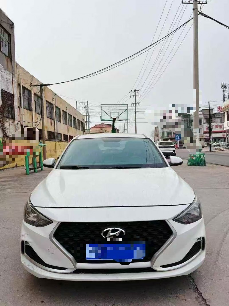 潍坊21年现代悦动1