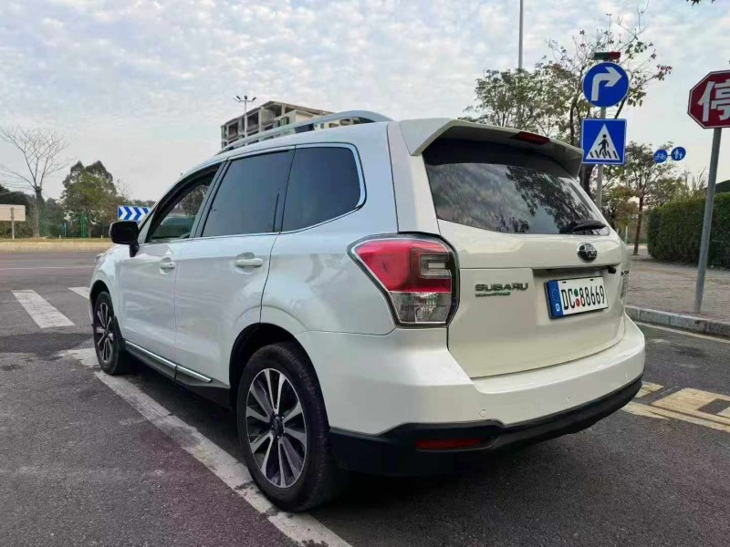 惠州17年斯巴鲁森林人7