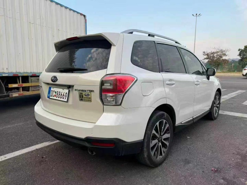 惠州17年斯巴鲁森林人9