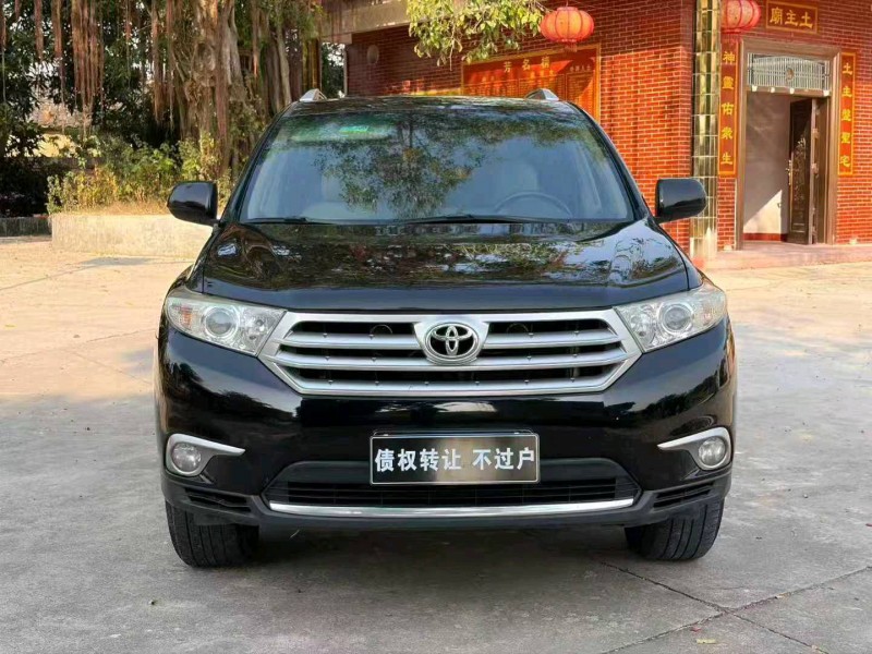 茂名13年丰田汉兰达1