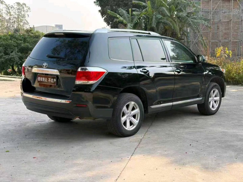 茂名13年丰田汉兰达7