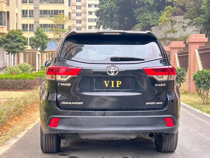 东莞19年丰田汉兰达3