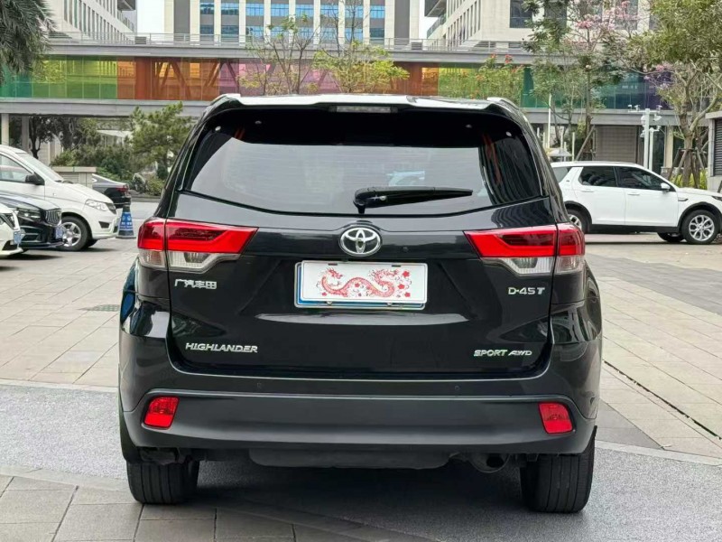 佛山19年丰田汉兰达9