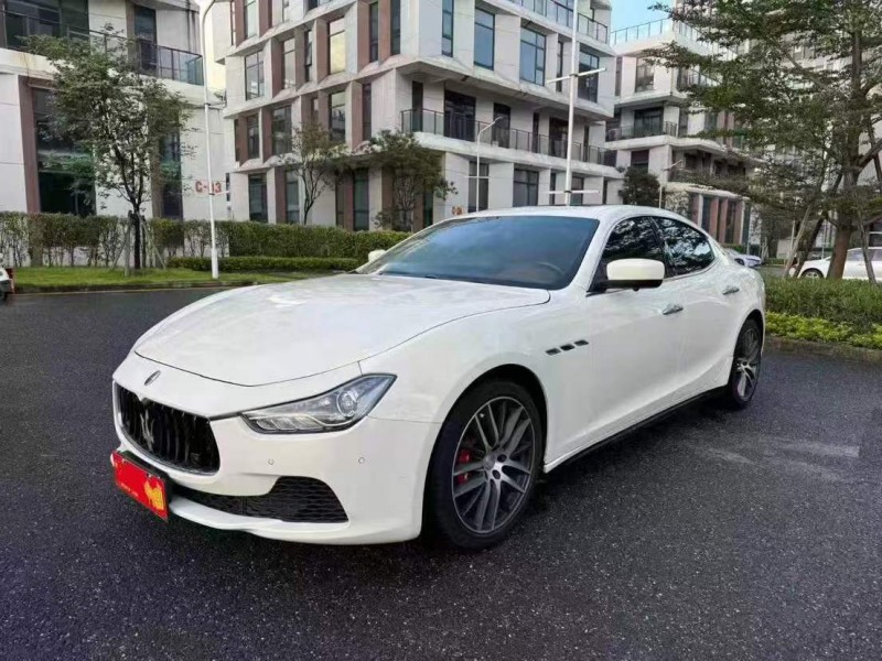 广州16年玛莎拉蒂Ghibli2