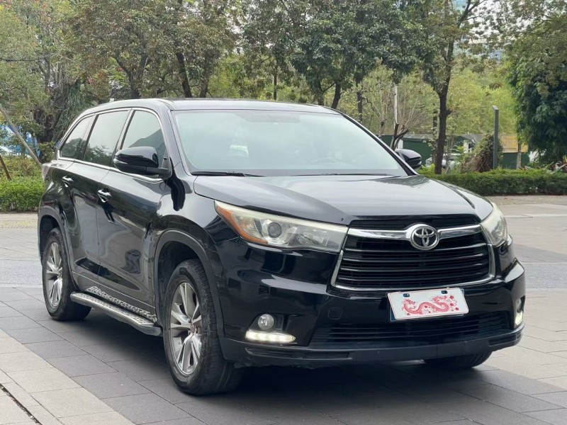 佛山17年丰田汉兰达2