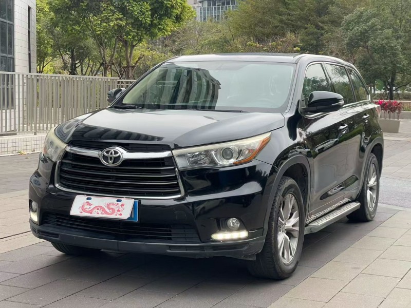 佛山17年丰田汉兰达3