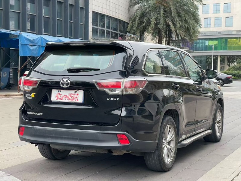 佛山17年丰田汉兰达8