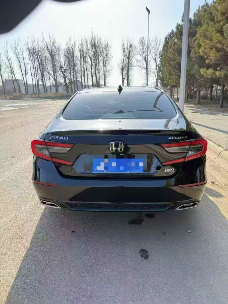 赤峰23年本田雅阁7