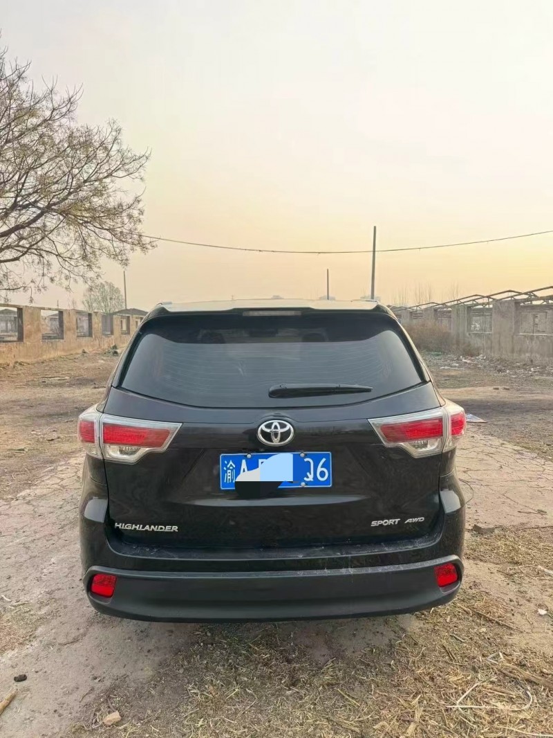 鹤壁16年丰田汉兰达7