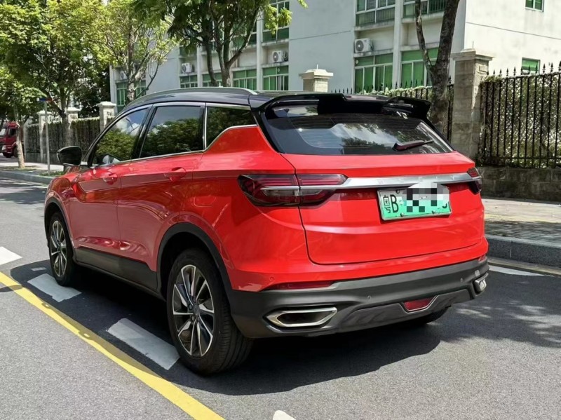 深圳21年吉利缤越8