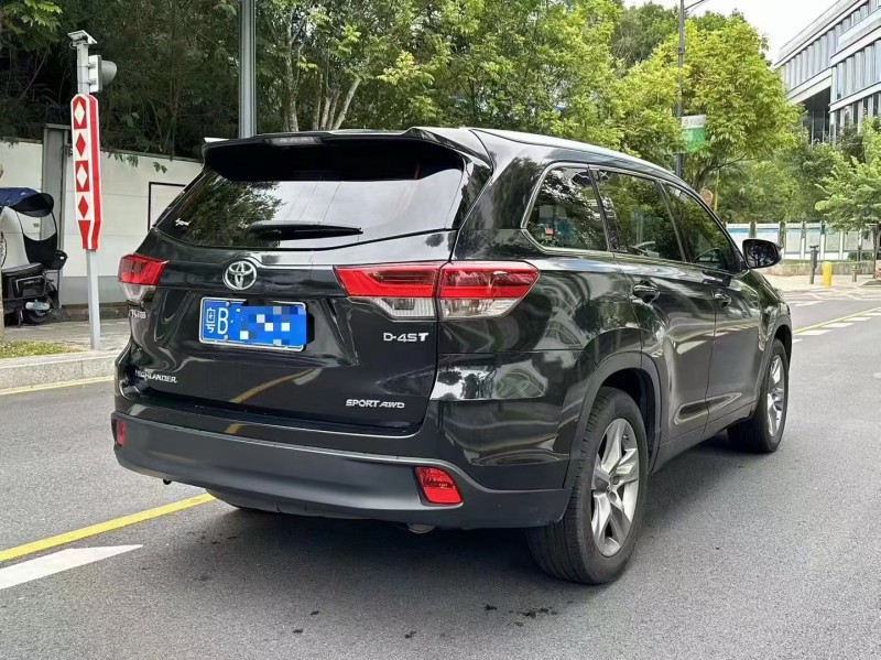 深圳22年丰田汉兰达7