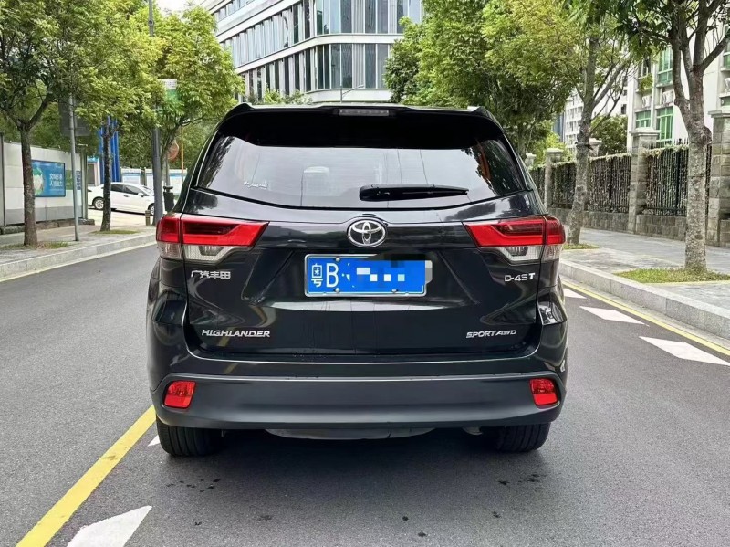 深圳22年丰田汉兰达9