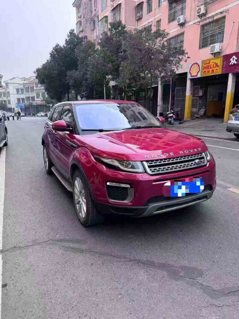 衡阳17年路虎极光3