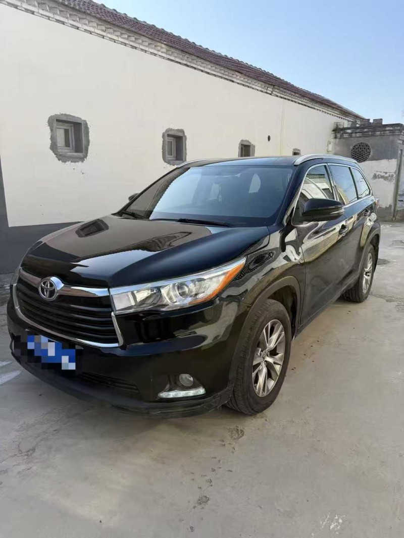 呼和浩特17年丰田汉兰达2