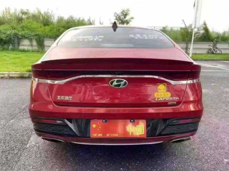 广州19年现代菲斯塔4