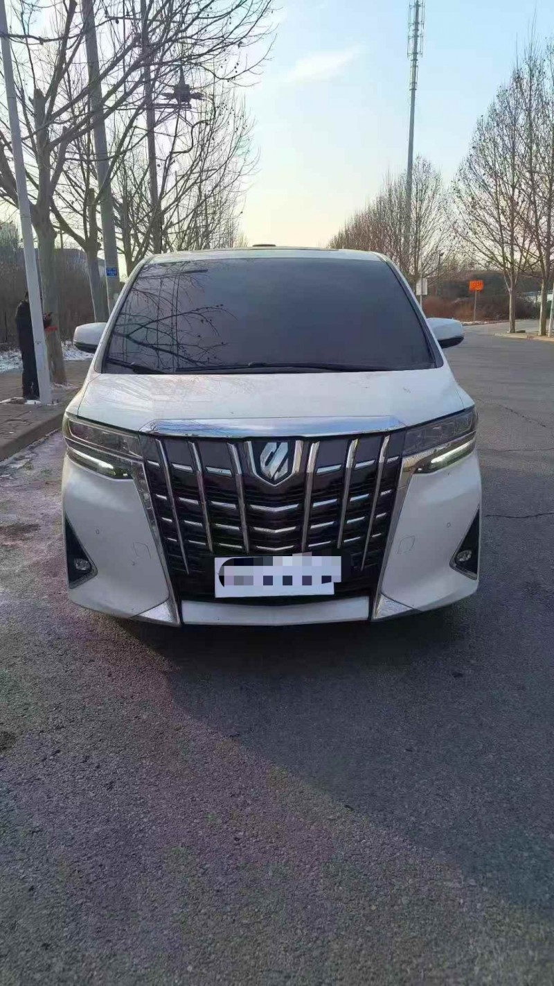 枣庄17年丰田埃尔法1