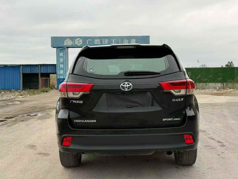 梧州20年丰田汉兰达9