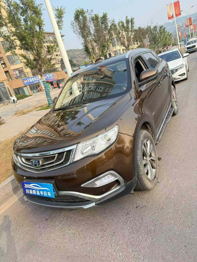 达州17年吉利博越2