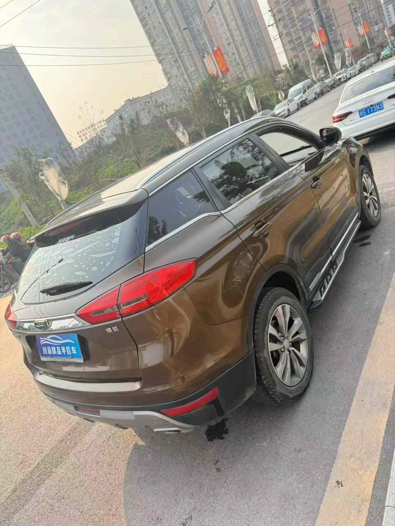 达州17年吉利博越5