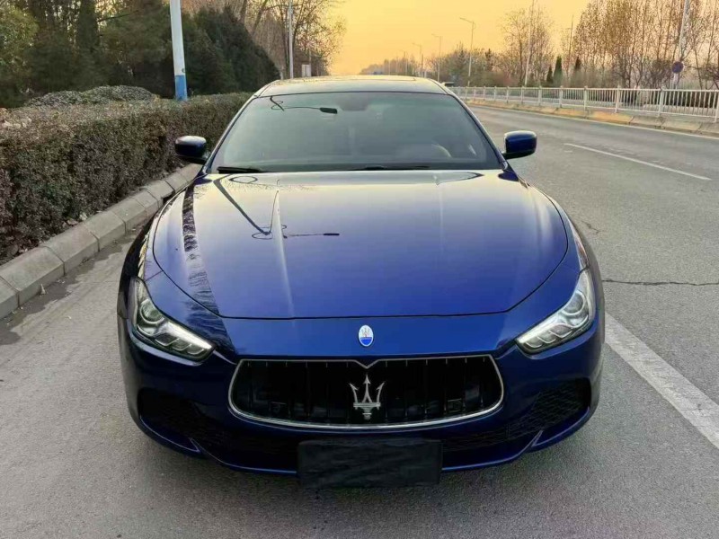 滨州16年玛莎拉蒂Ghibli1