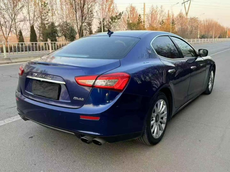 滨州16年玛莎拉蒂Ghibli5