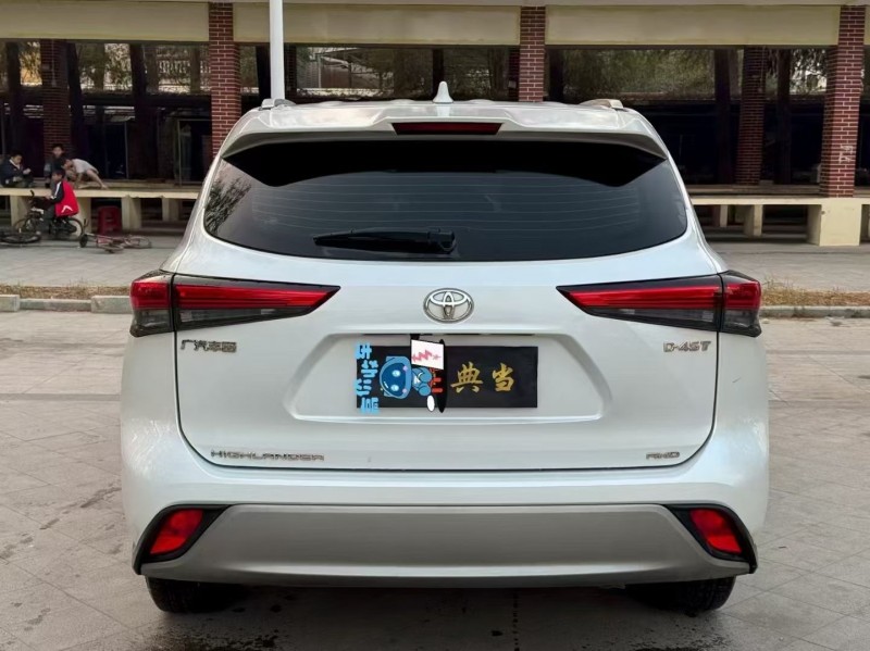 韶关23年丰田汉兰达9