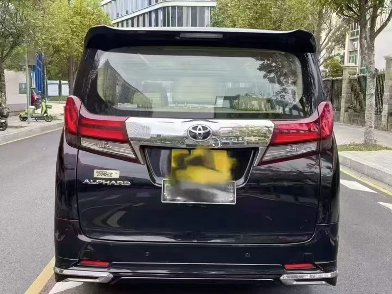 广州16年丰田埃尔法9