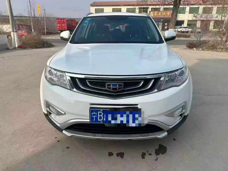 保定17年吉利博越1