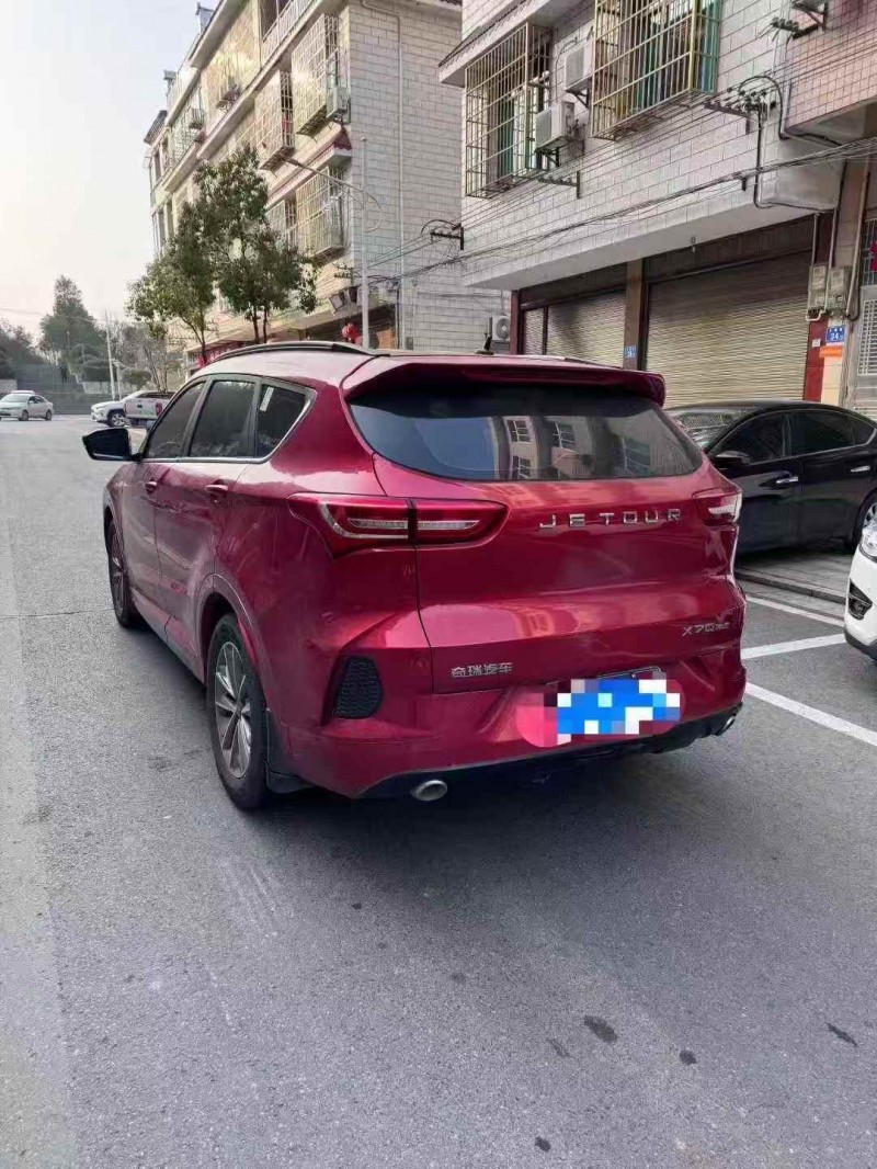 张家界20年奇瑞捷途6