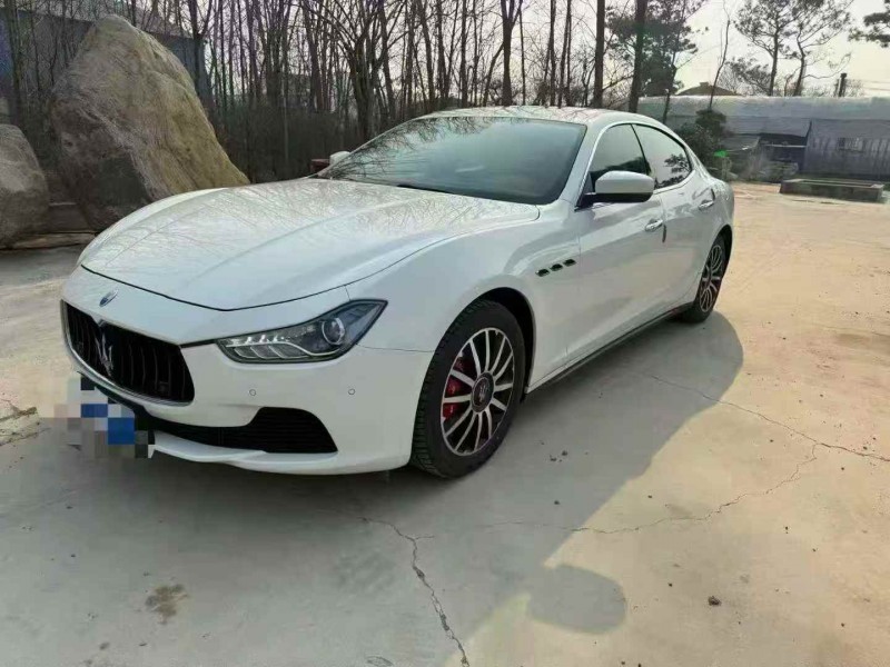 枣庄17年玛莎拉蒂Ghibli2