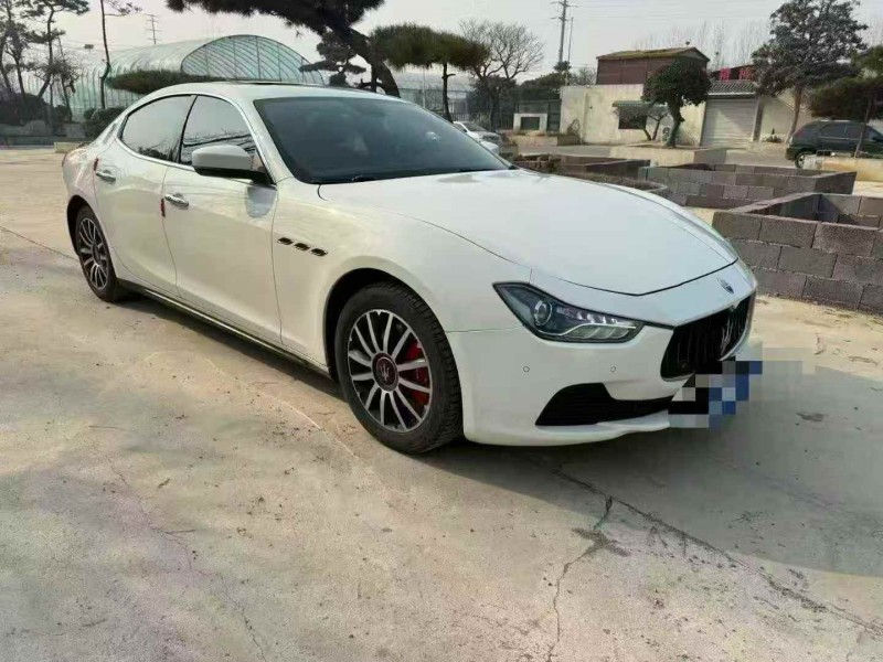 枣庄17年玛莎拉蒂Ghibli3