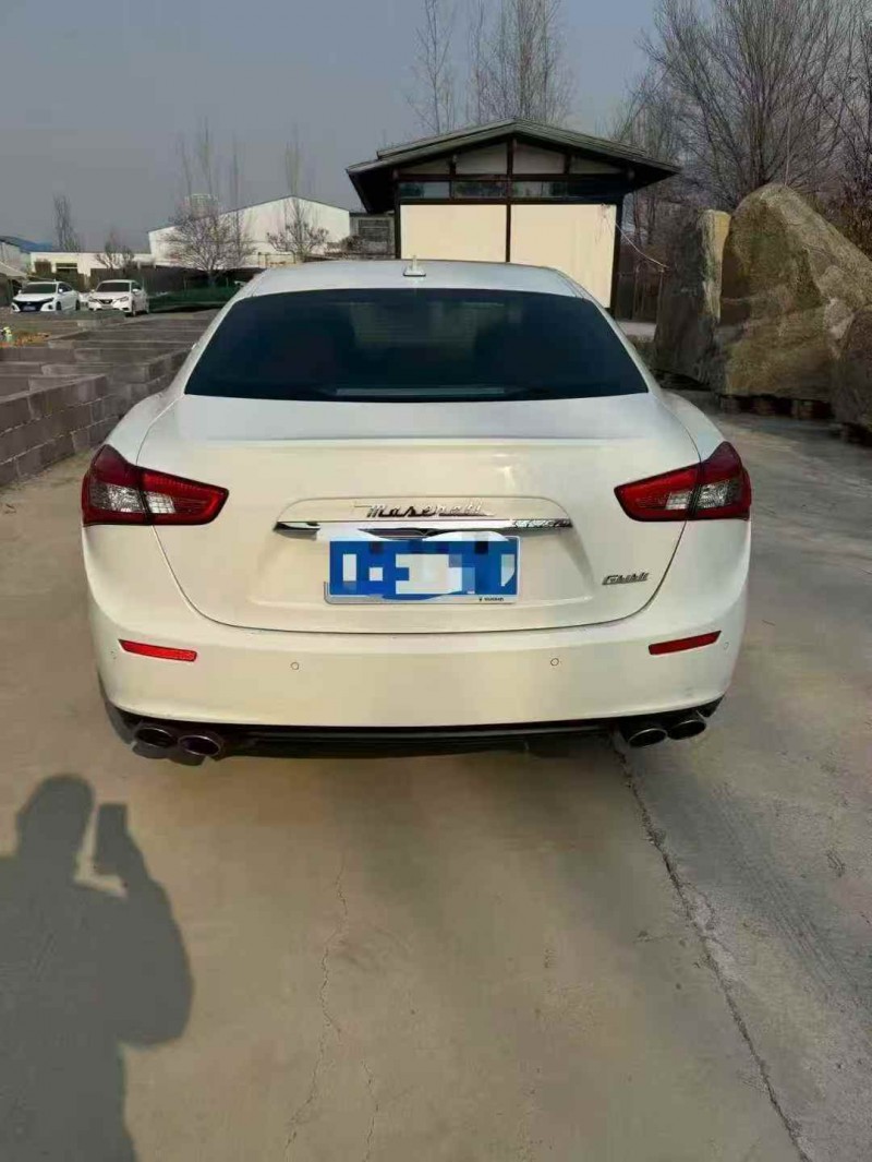 枣庄17年玛莎拉蒂Ghibli9