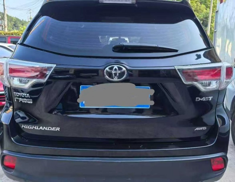 成都18年丰田汉兰达9