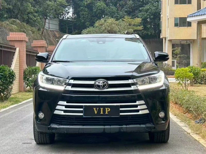 东莞19年丰田汉兰达1