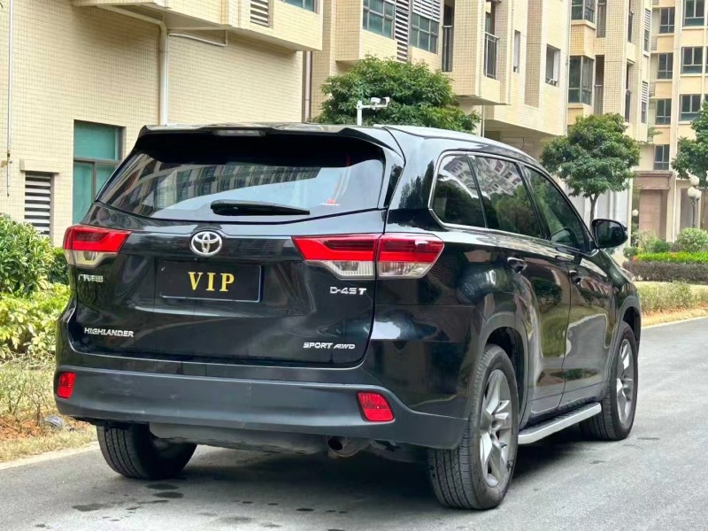 东莞19年丰田汉兰达9