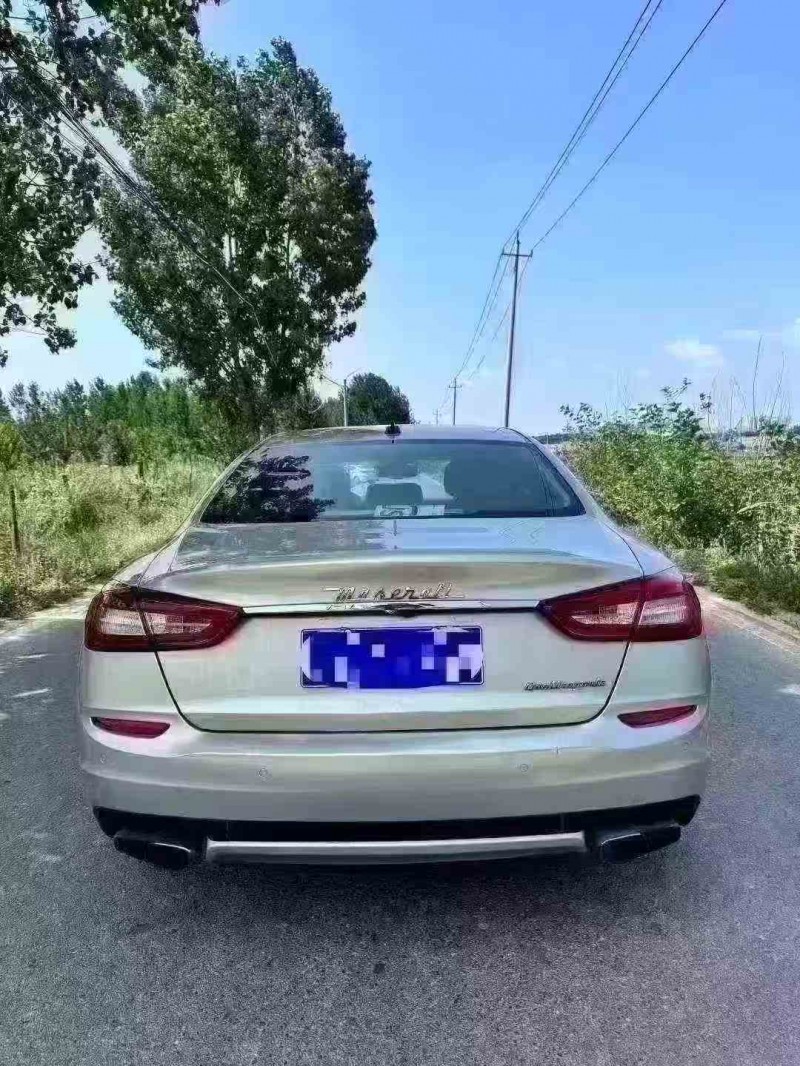 枣庄14年玛莎拉蒂总裁8