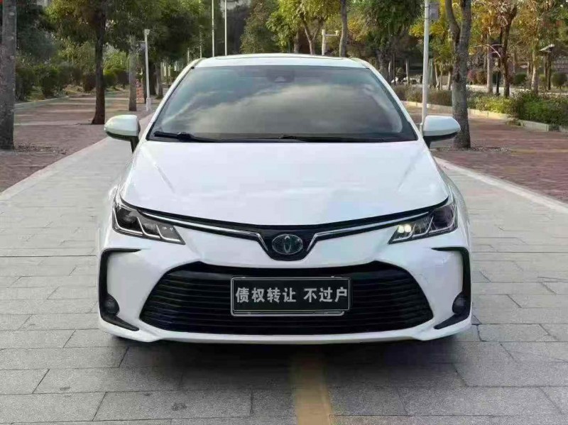 佛山21年丰田卡罗拉1