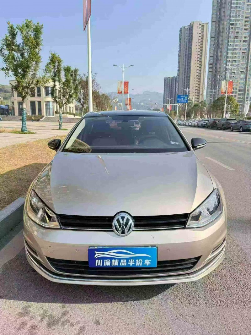 攀枝花17年大众高尔夫1