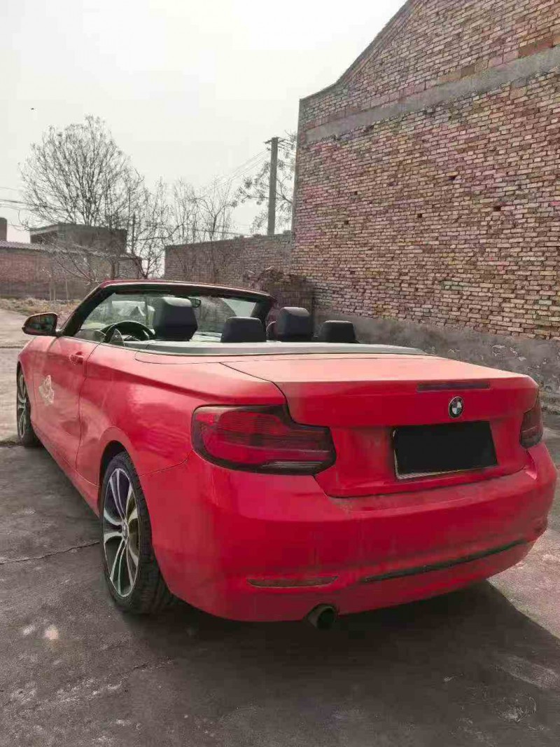 汉中17年宝马2系8