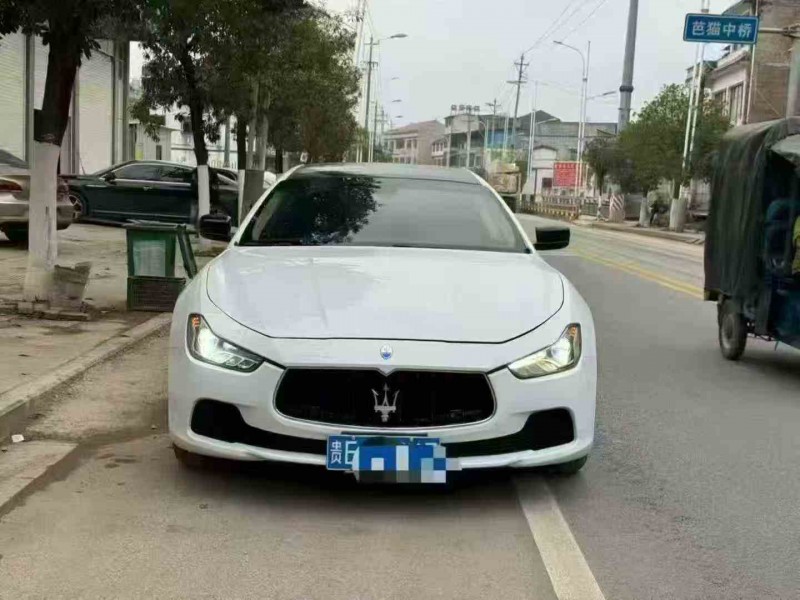 铜仁16年玛莎拉蒂Ghibli1