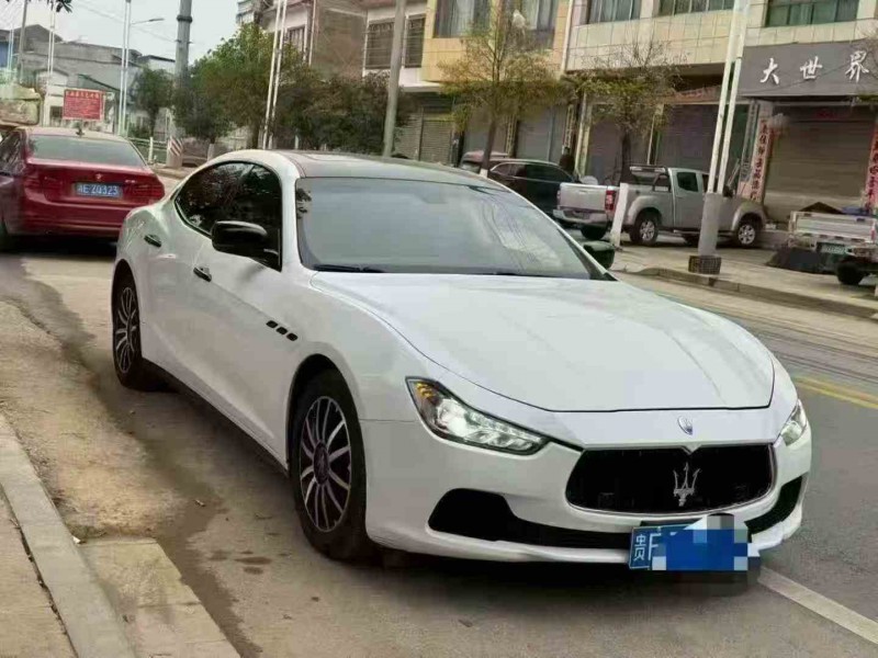 铜仁16年玛莎拉蒂Ghibli2