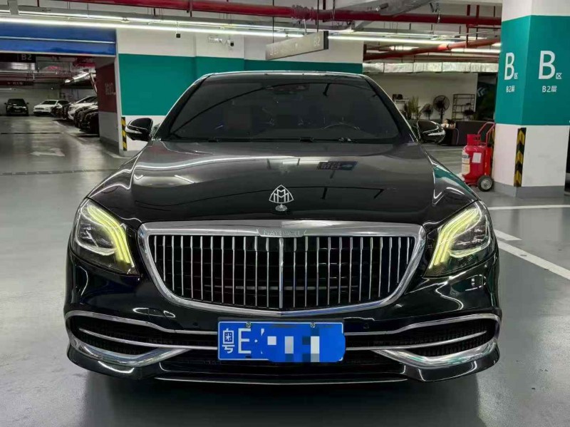 广州20年奔驰迈巴赫S级1
