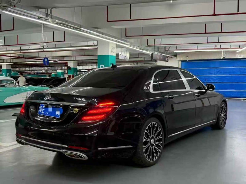 广州20年奔驰迈巴赫S级8