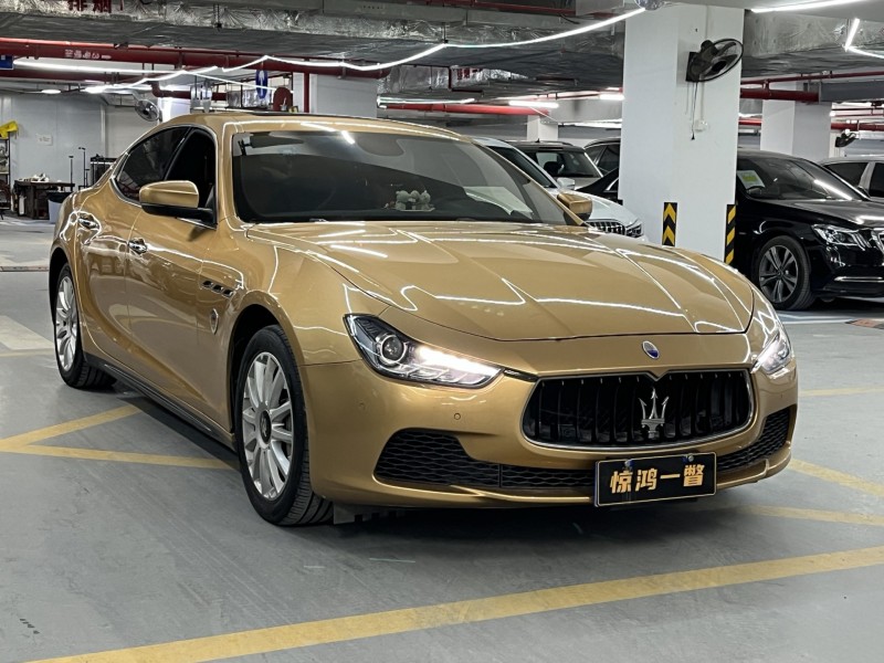 深圳18年玛莎拉蒂Ghibli2