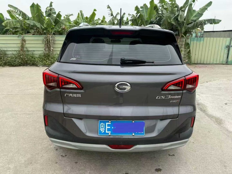 中山21年传祺GS34