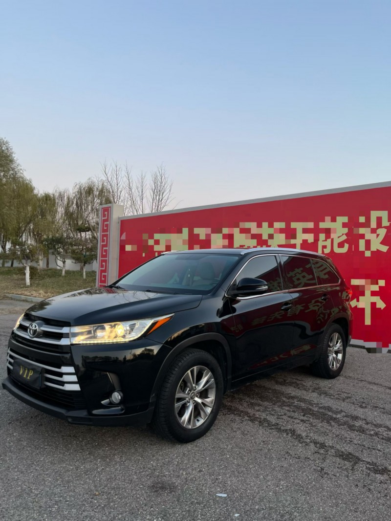 廊坊19年丰田汉兰达2