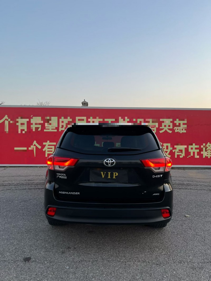 廊坊19年丰田汉兰达8