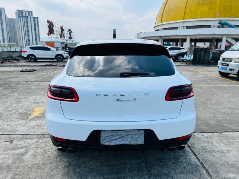 东莞16年保时捷Macan9